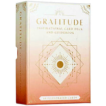 Load image into Gallery viewer, GRATITUDE INSPIRATIONAL CARD DECK