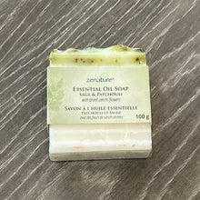 Load image into Gallery viewer, SAGE PATCHOULI ESSENTIAL OIL SOAP