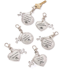 Load image into Gallery viewer, GODPARENT & GODCHILDREN KEYCHAIN