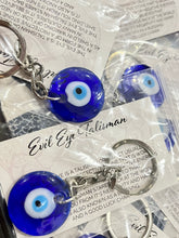 Load image into Gallery viewer, EVIL EYE KEYCHAIN