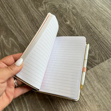 Load image into Gallery viewer, POCKET JOURNAL w/PEN (OPTIONS)