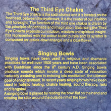 Load image into Gallery viewer, TIBETAN SINGING BOWL- COBALT/THIRD EYE