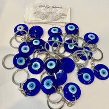 Load image into Gallery viewer, EVIL EYE KEYCHAIN