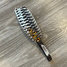Load image into Gallery viewer, SMUDGING FEATHER FAN WITH CRYSTAL