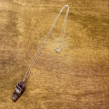 Load image into Gallery viewer, CRYSTAL POINT NECKLACE (OPTIONS)
