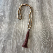 Load image into Gallery viewer, MALA PRAYER BEAD NECKLACE (OPTIONS)