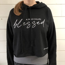 Load image into Gallery viewer, A TRIBE CALLED BLESSED- CROPPED HOODIE
