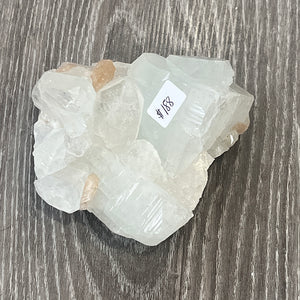 APOPHYLLITE & STILLBITE CLUSTER