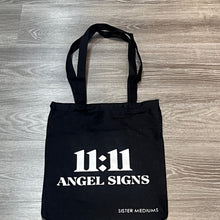 Load image into Gallery viewer, ANGEL NUMBERS CANVAS TOTE BAG
