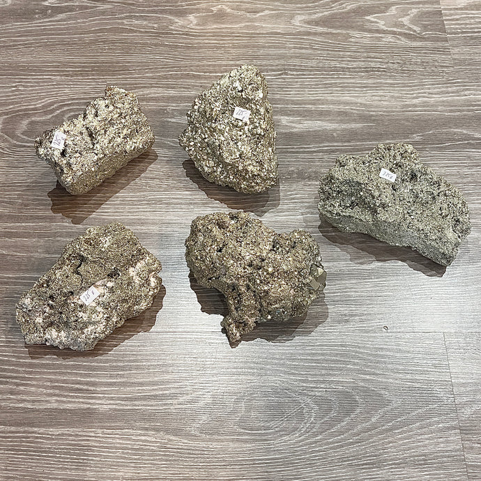 PYRITE CLUSTER (OPTIONS) A GRADE