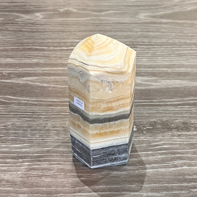 PHANTOM ZEBRA CALCITE TOWER