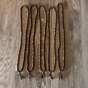 MALA PRAYER BEAD NECKLACE  WOOD