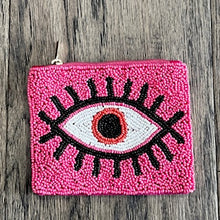 Load image into Gallery viewer, BEADED ZIPPER POUCH
