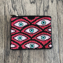Load image into Gallery viewer, BEADED ZIPPER POUCH
