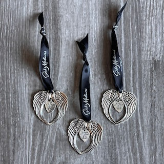 ANGEL WINGS MEMORIAL ORNAMENT