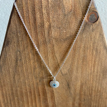 Load image into Gallery viewer, EVIL EYE SMALL ROUND NECKLACE (BLUE CENTRE)
