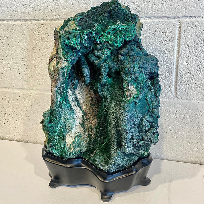 MALACHITE SPECIMEN with CUSTOM BASE