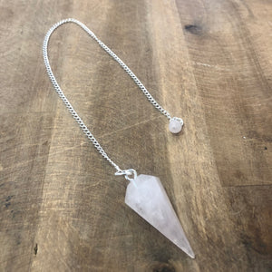 ROSE QUARTZ PENDULUM