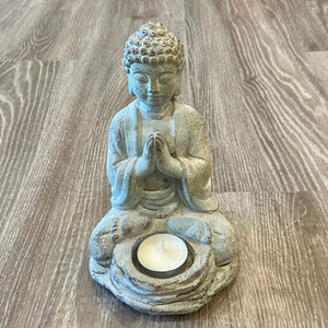 SITTING BUDDHA TEALITE HOLDER