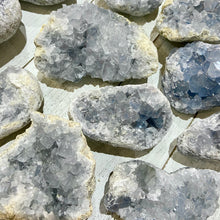 Load image into Gallery viewer, CELESTITE CRYSTAL CLUSTERS
