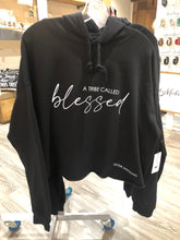 Load image into Gallery viewer, A TRIBE CALLED BLESSED- CROPPED HOODIE
