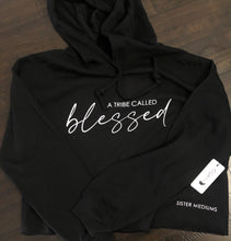 Load image into Gallery viewer, A TRIBE CALLED BLESSED- CROPPED HOODIE
