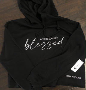 A TRIBE CALLED BLESSED- CROPPED HOODIE