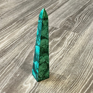 MALACHITE OBELISK