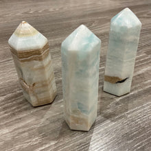 Load image into Gallery viewer, CARIBBEAN BLUE CALCITE TOWER
