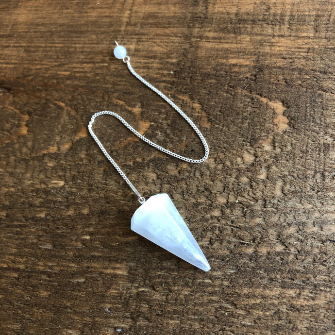 SELENITE PENDULUM