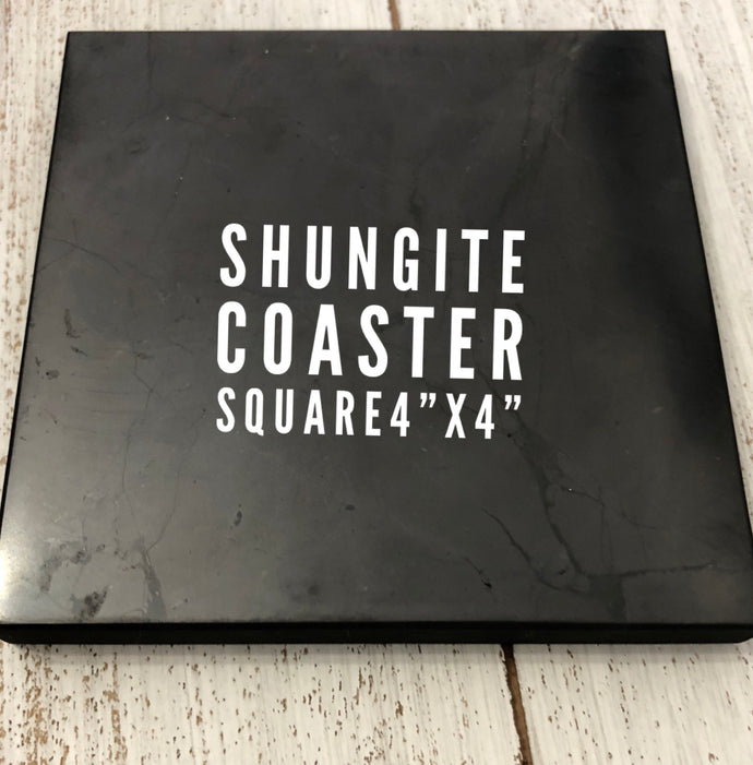 SHUNGITE SQUARE COASTER