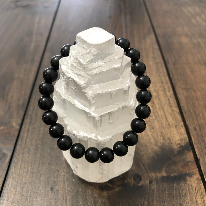 BLACK OBSIDIAN BRACELET