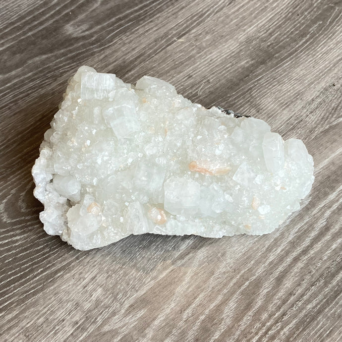 APOPHYLLITE & STILLBITE CLUSTER