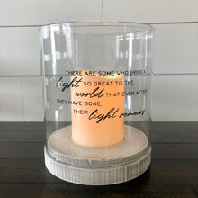 Load image into Gallery viewer, GLASS HURRICANE CANDLE
