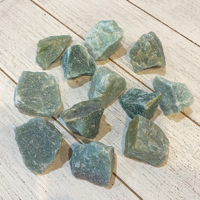 AVENTURINE ROUGH CUT CRYSTALS