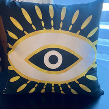 Load image into Gallery viewer, EVIL EYE PILLOW
