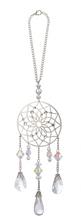 Load image into Gallery viewer, CRYSTAL DREAMCATCHER PENDANT

